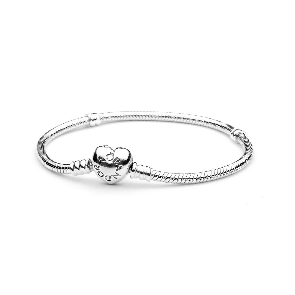 Pandora moment heart sclasp snake bracelet! Bracelet!!!